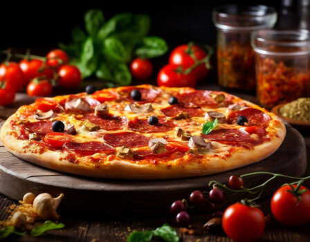 Pizza For those sweet moments with your friends & family.